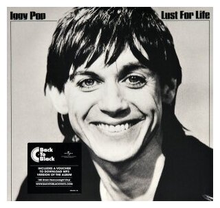 Виниловые пластинки, Virgin, IGGY POP - Lust For Life (LP)