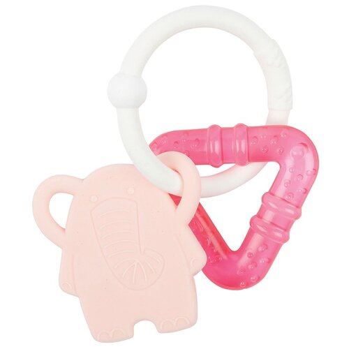 Прорезыватель Nattou Lapidou Слоник 877930 pink 1440₽