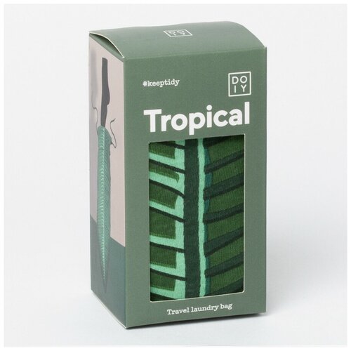 фото Сумка для путешествий "tropical", цвет: зеленый doiy