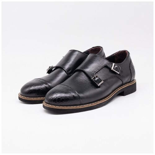 Мужские туфли Toto Rino/кожаные туфли/мужские кожаные туфли. (размер-39) черный  