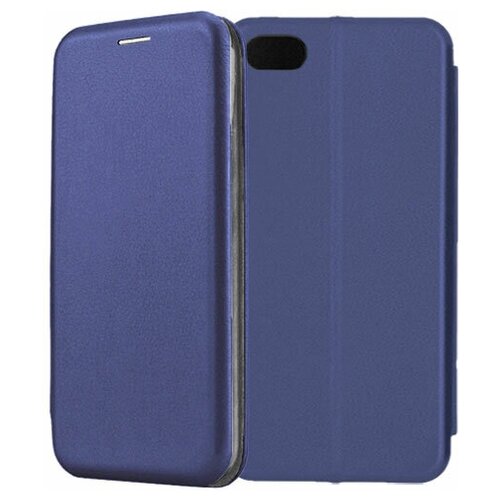 Чехол-книжка Fashion Case для Apple iPhone SE (2020) синий чехол книжка fashion case для apple iphone 11 pro розовый