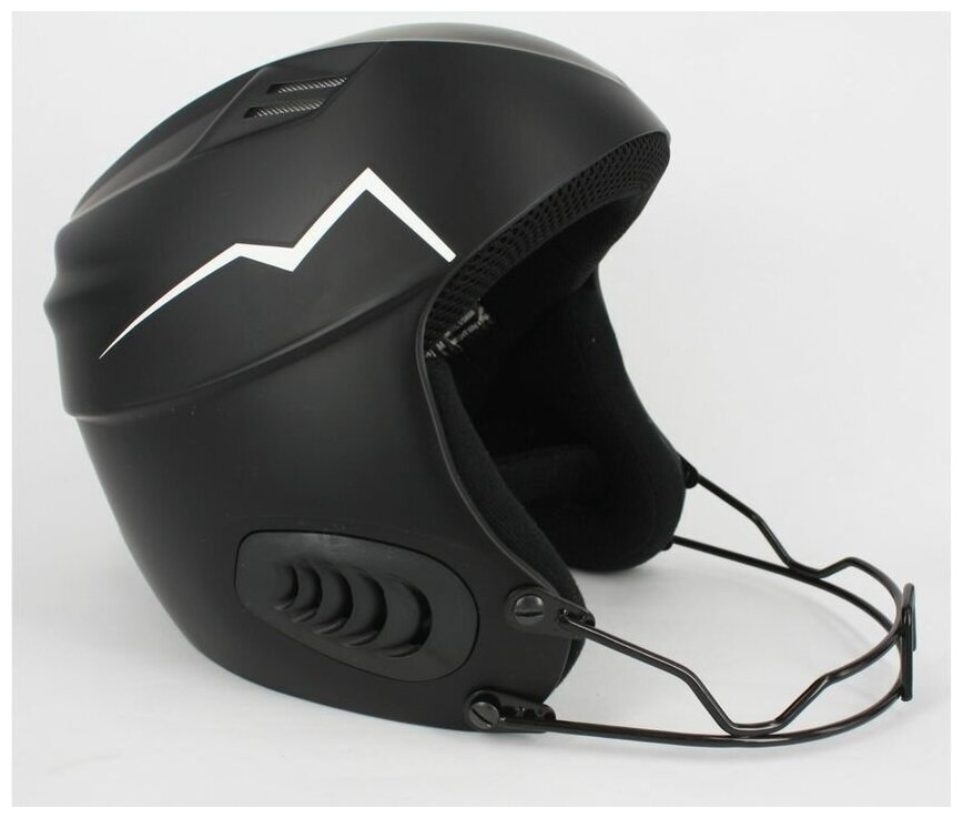 Шлем горнолыжный TOP SPORT VS600 мат. черный L