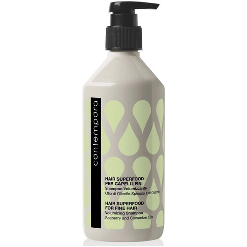 Barex шампунь Contempora Fine Hair Superfood для нормальных волос, 1000 мл