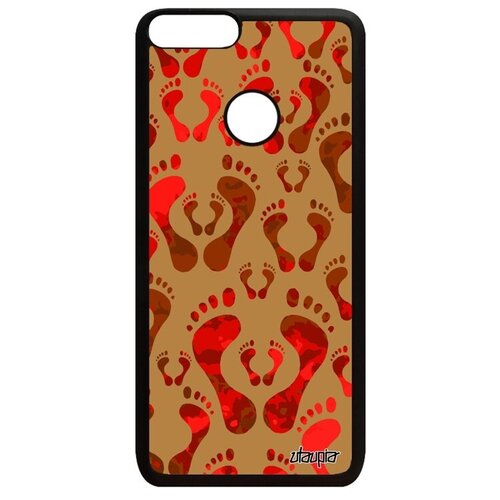 фото Противоударный чехол для смартфона // huawei p smart 2018 // "след стопы" дизайн ребенок, utaupia, цветной