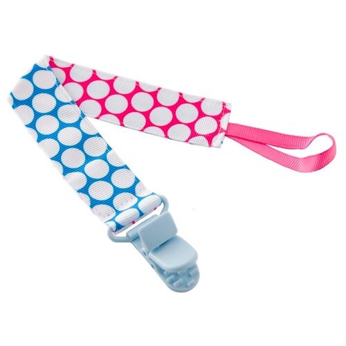 фото Держатель для пустышки и соски на ленте с прищепкой select soother saver от roxy-kids, 2 шт