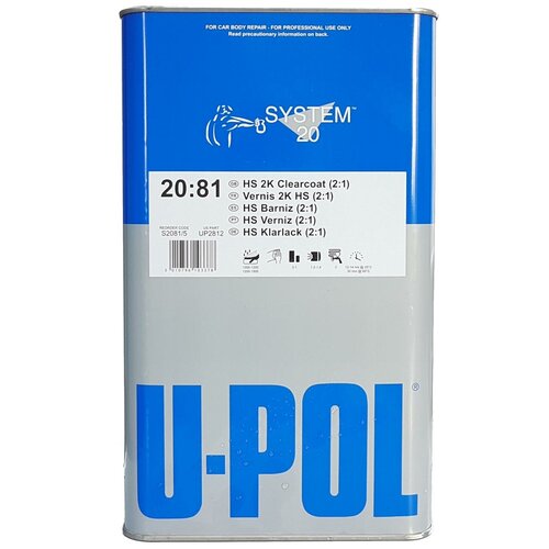 Лак U-POL S2081 5000 мл