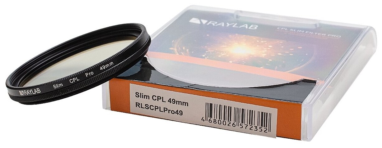 Фильтр поляризационный RayLab CPL Slim Pro 49mm