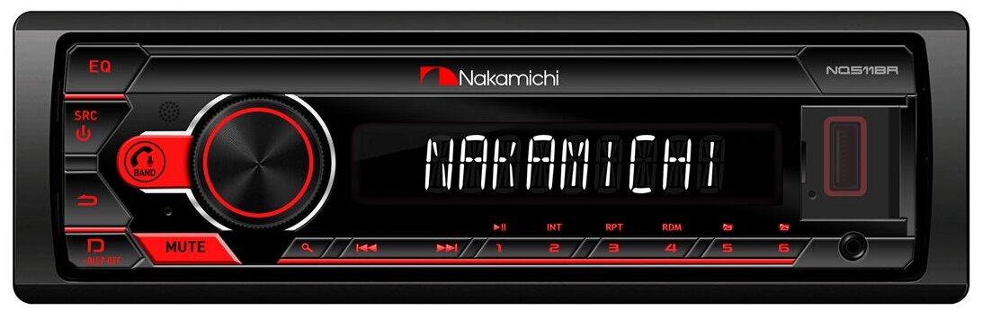 Nq511br_автомагнитола Nakamichi Nq511br NAKAMICHI арт. NQ511BR