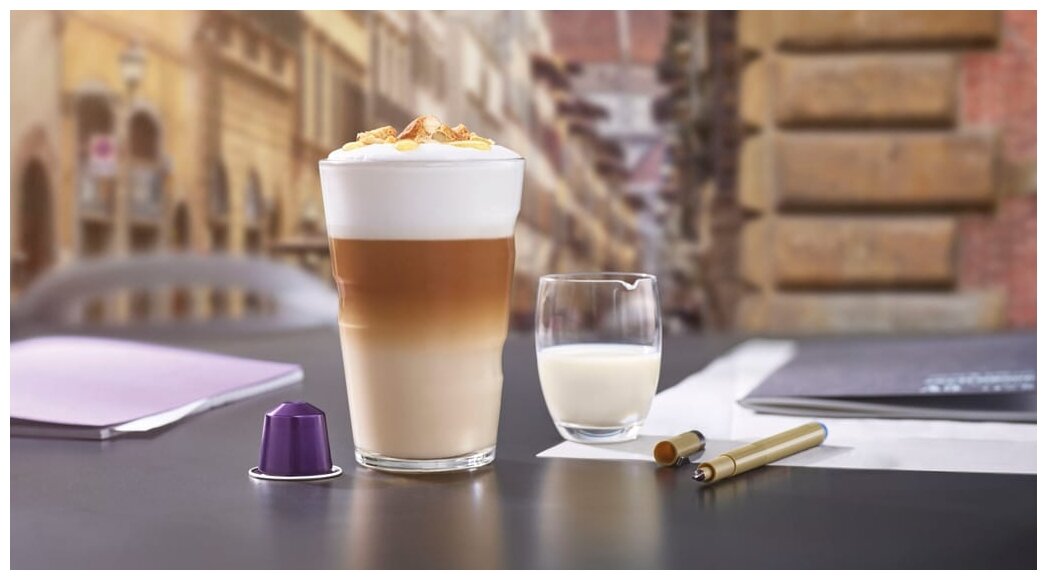 Кофе в капсулах Nespresso Ispirazione Firenze Arpeggio Decaffeinato без кофеина, 10 кап. в уп. - фотография № 7