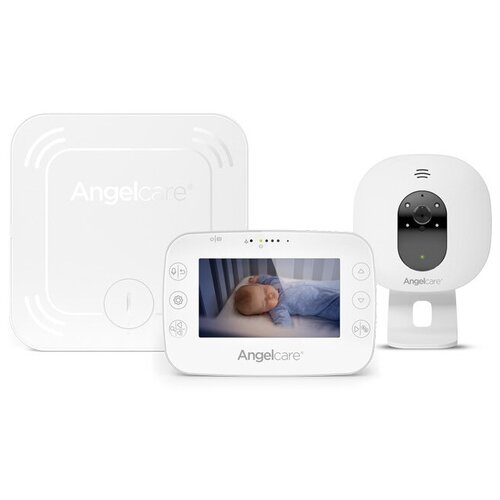 фото Беспроводной монитор движения + видеоняня с 4.3'' lcd дисплеем angelcare ac327 белый ac327