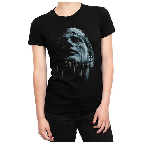 Футболка DreamShirts Death Stranding Женская черная 3XL