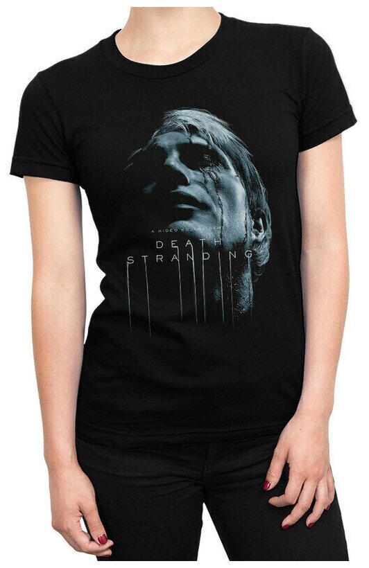 Футболка DreamShirts Death Stranding Женская черная 