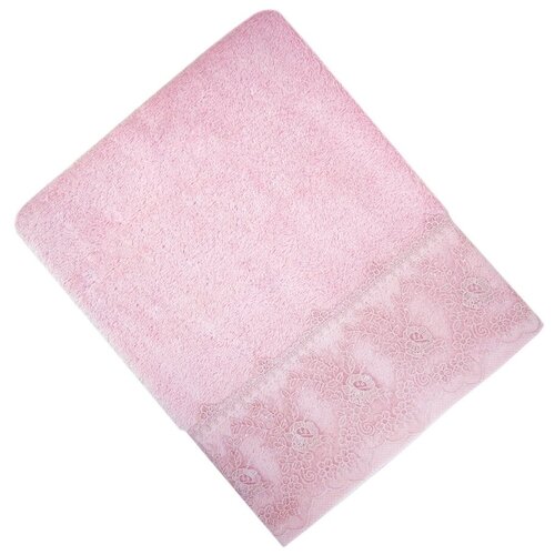 фото Tana home collection полотенце milena цвет: розовый (50х90 см,70х140 см) br42137