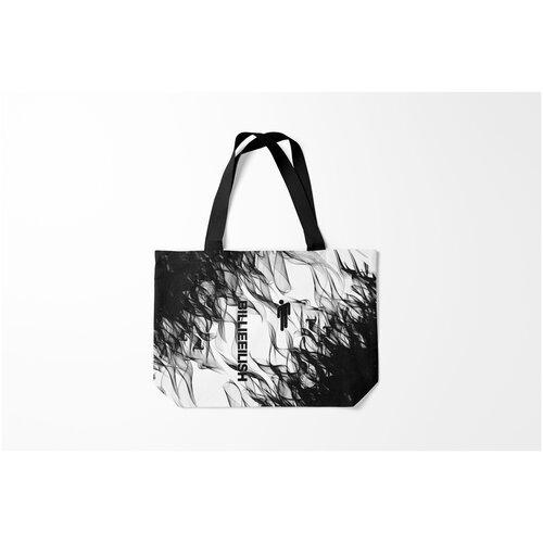 фото Сумка-шоппер / 46х35 см / разная музыка / billie eilish билли айлиш z burnettie