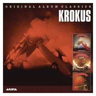 Компакт-диски, Arista, KROKUS - Original Album Classics (Metal Rendez-Vous / Hardware / One Vice At A Time) Re-Canvass/Цена Снижена (3CD)