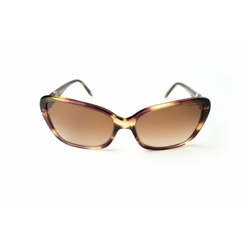 Солнцезащитные очки Tiffany, коричневый солнцезащитные очки tiffany бирюзовый коричневый
