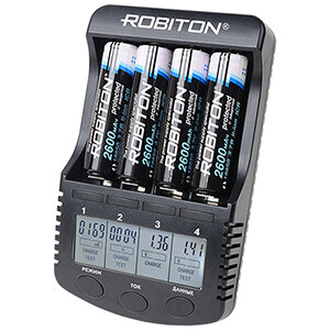 Robiton Зарядное устройство для аккумуляторов Robiton MasterCharger Pro Black