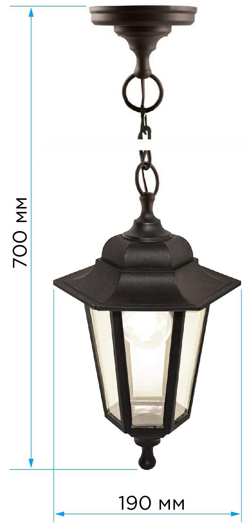 Подвесной светильник 11-98ЧЕР Apeyron Electrics - фото №16