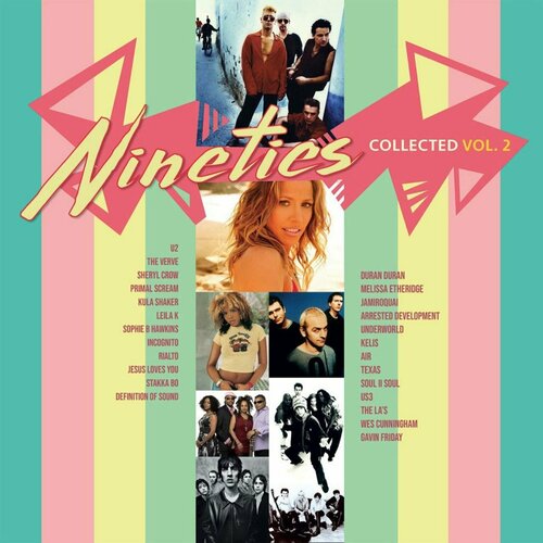 Винил 12” (LP), Limited Edition, Coloured, Numbered Various Artists Nineties Collected Vol. 2 винил 12 lp coloured various artists various artists christmas and new year hits vol 2 limited edition coloured lp