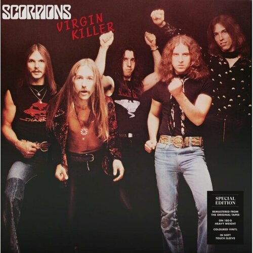 Изображение товара Виниловая пластинка EU Scorpions - Virgin Killer (Blue Vinyl)