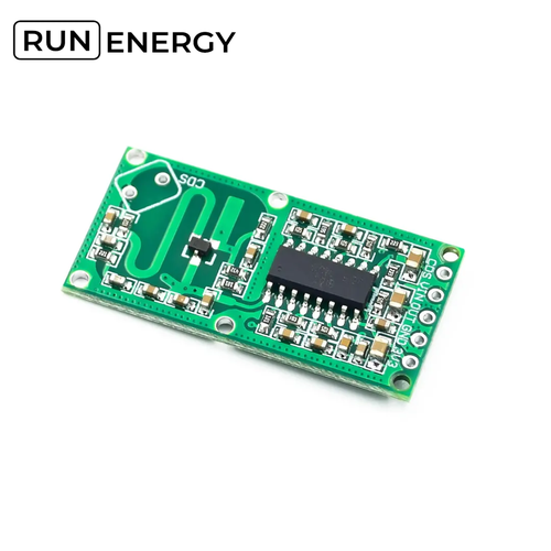Датчик движения Run Energy микроволновый RCWL-0516 5 шт лот rcwl 0516 свч доплер модуль переключателя датчика радара датчик индукции человека детектор для arduino rcmall