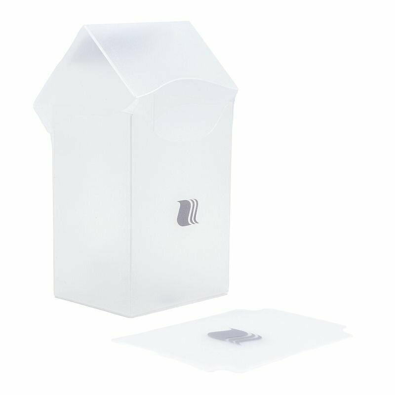 Пластиковая коробочка Blackfire вертикальная (80+ карт) Прозрачный