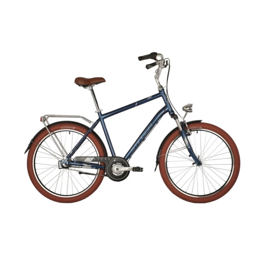 Велосипед STINGER TOLEDO 26 (2023) 20 синий комфортный велосипед stinger toledo 2021 16 синий 151 165 см