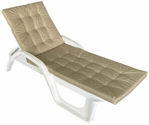 Матрас для лежака/ шезлонга 190*60*6 Everena Outdoor Tafting oxford beige