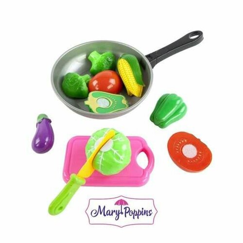 фото Набор для резки овощи в сковороде mary poppins