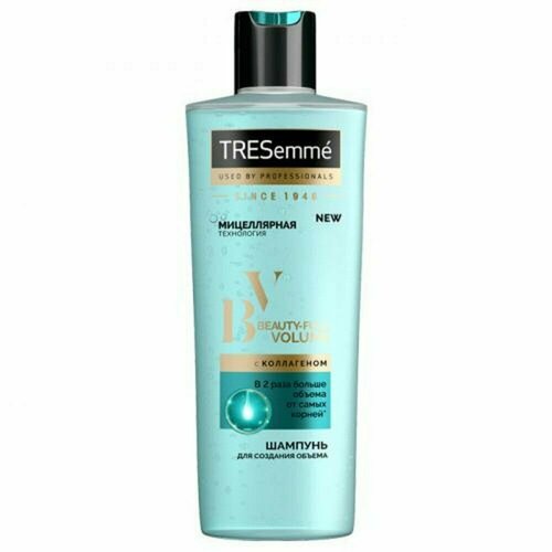 tresemme шампунь beauty full volume для создания объема для тонких волос 2 шт по 400 мл Шампунь для волос Tresemme Beauty-full Volume, для создания объема, 400 мл