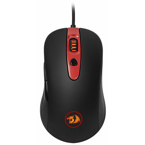 Мышь Redragon Gerderus, черный/красный красный, черный, красный