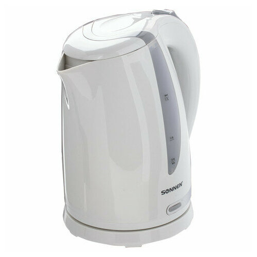 Чайник SONNEN KT-1743 17 л 2200 Вт закрытый нагревательный элемент пластик белый 453414 218400₽