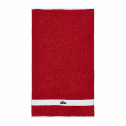 фото Полотенце lacoste casual rouge 55x100 см