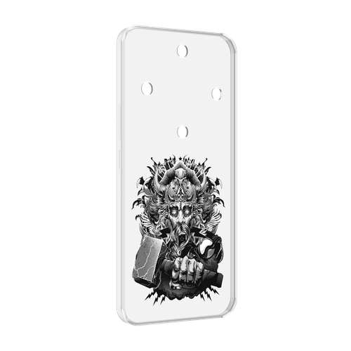Чехол MyPads злой тор для Honor Magic 5 Lite / Honor X9a задняя-панель-накладка-бампер