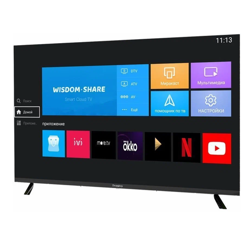 Presino Телевизор Presino 43U22SA434K UHDSmartWiFi 1909000₽