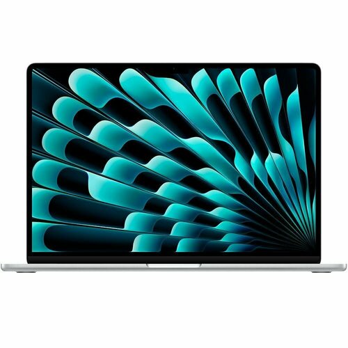 15.3 Ноутбук Apple MacBook Air 15 2023 2880x1864, Apple M2, RAM 16 ГБ, SSD 512 ГБ, Apple graphics 10-core, macOS, Silver, английская раскладка