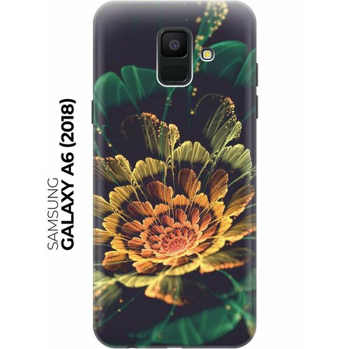 RE: PAЧехол - накладка ArtColor для Samsung Galaxy A6 (2018) с принтом Красивый цветок re paчехол накладка artcolor для samsung galaxy a6 2018 с принтом набор шоколада