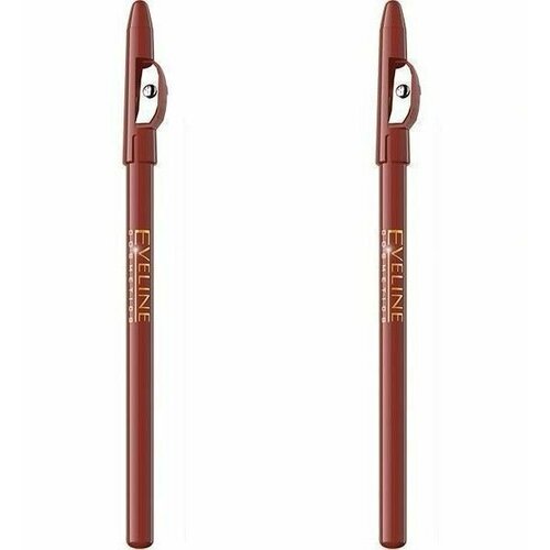 Контурный карандаш для губ, Eveline Cosmetics, Max Intense, тон 14 Nude, 2 шт