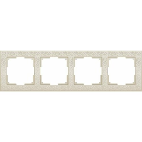 WERKEL Flock WL05-Frame-04-ivory слоновая кость Рамка на 4 поста тумба прикроватная мэри шейх сш 04 слоновая кость