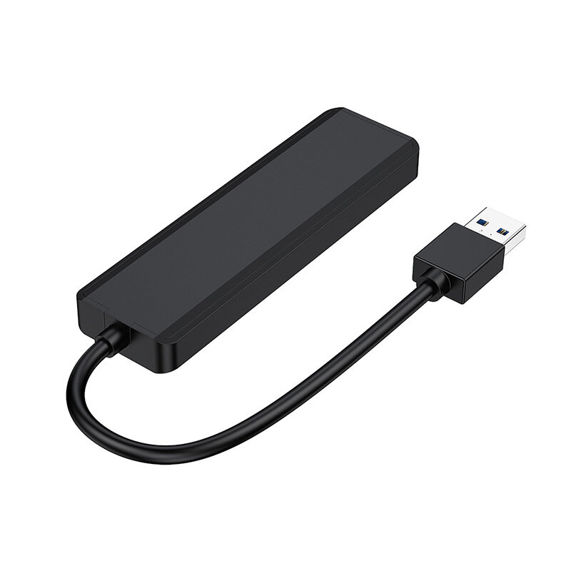 Концентратор USB 3.0 Gembird 4 порта, кабель 19см, с доп питанием (Type-C) - фото №7