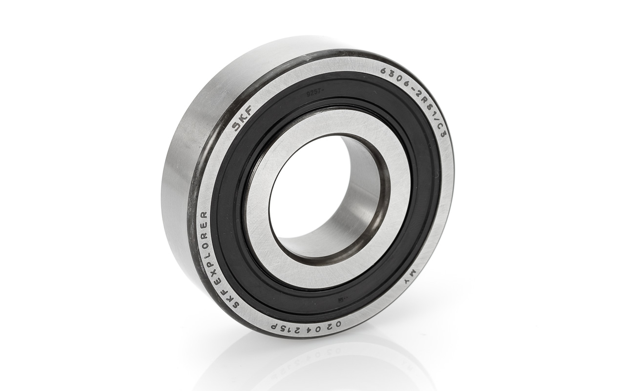 Подшипник 6306 2RS1C3 SKF шариковый радиальный однорядный закрытый — фото 1