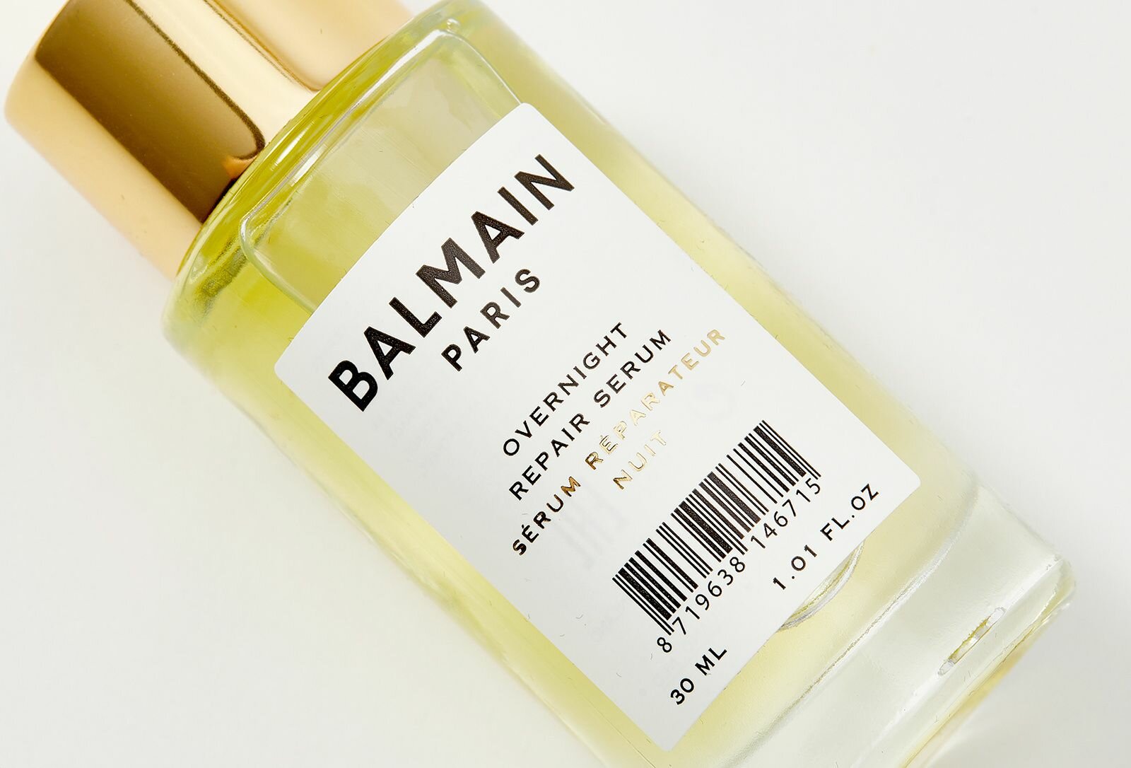 Ночная восстанавливающая сыворотка для волос Overnight repair serum, 30 мл BALMAIN - фото №7