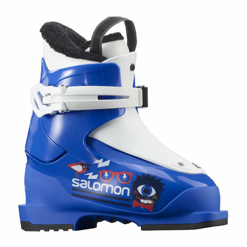 горнолыжные ботинки salomon t1 детские Горнолыжные ботинки Salomon T1 Race Blue/White 21/22