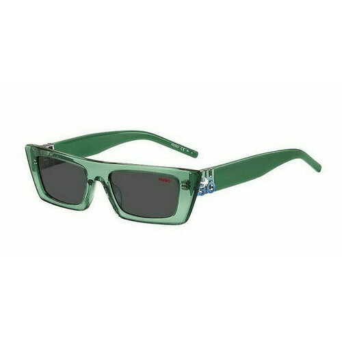 Солнцезащитные очки BOSS, зеленый hugo hg 1253 s c9a с з очки