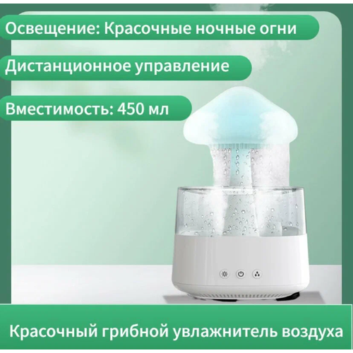 Увлажнитель воздуха Увлажнитель с подсветкой Увлажнитель воздуха гриб с дождём VANVAN 409000₽