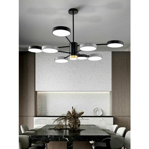 Светодиодная люстра подвесная VertexHome стиль модерн, на кухню, в детскую, в спальню, в гостиную