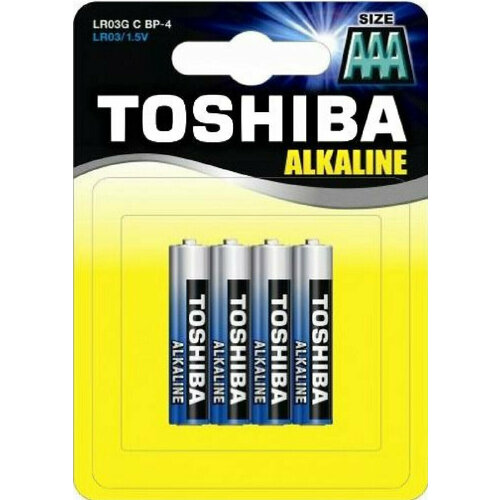 Батарейка Батарейка щелочная Toshiba LR03/4BL 4 штуки