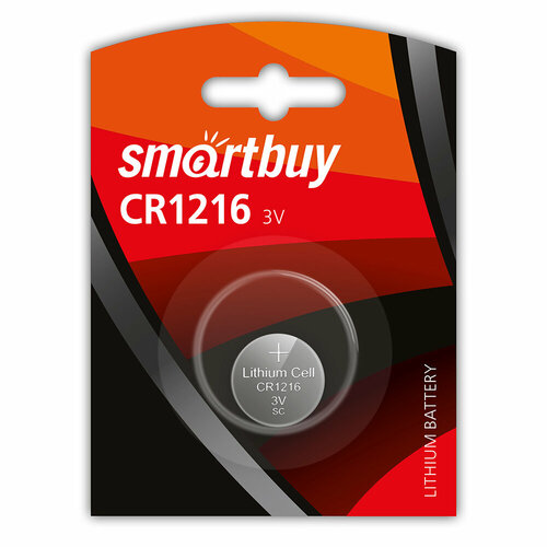 Батарейка Smartbuy CR 1216 батарейка smartbuy cr 2025