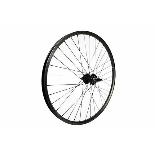 фото Колесо 26" переднее, гайки, дисковый тормоз, двойной обод velo