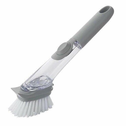 Набор для мытья посуды губка-щетка Cleaning Brush с ручкой с дозатором для моющего средства 529₽